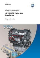 VW - SSP 405 1.4l 90kW TSI Engine with Turbocharger 